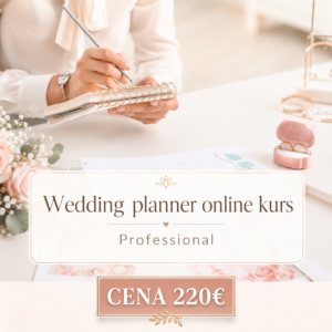 Online kurs wedding planner professional